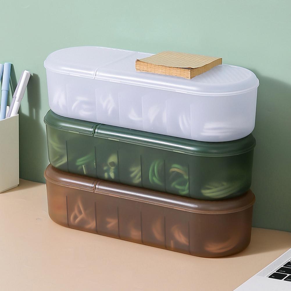 Cable Storage Box Large Capacity 7 Grids on Luulla