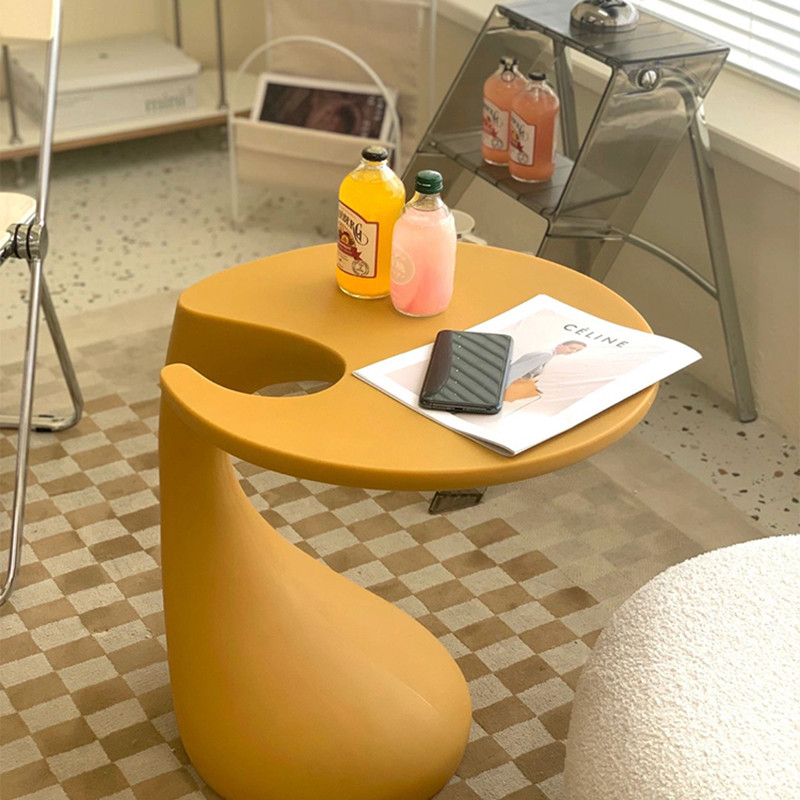 Minimalist Coffee Table Nordic Irregular Small Makeup Dining Coffee ...