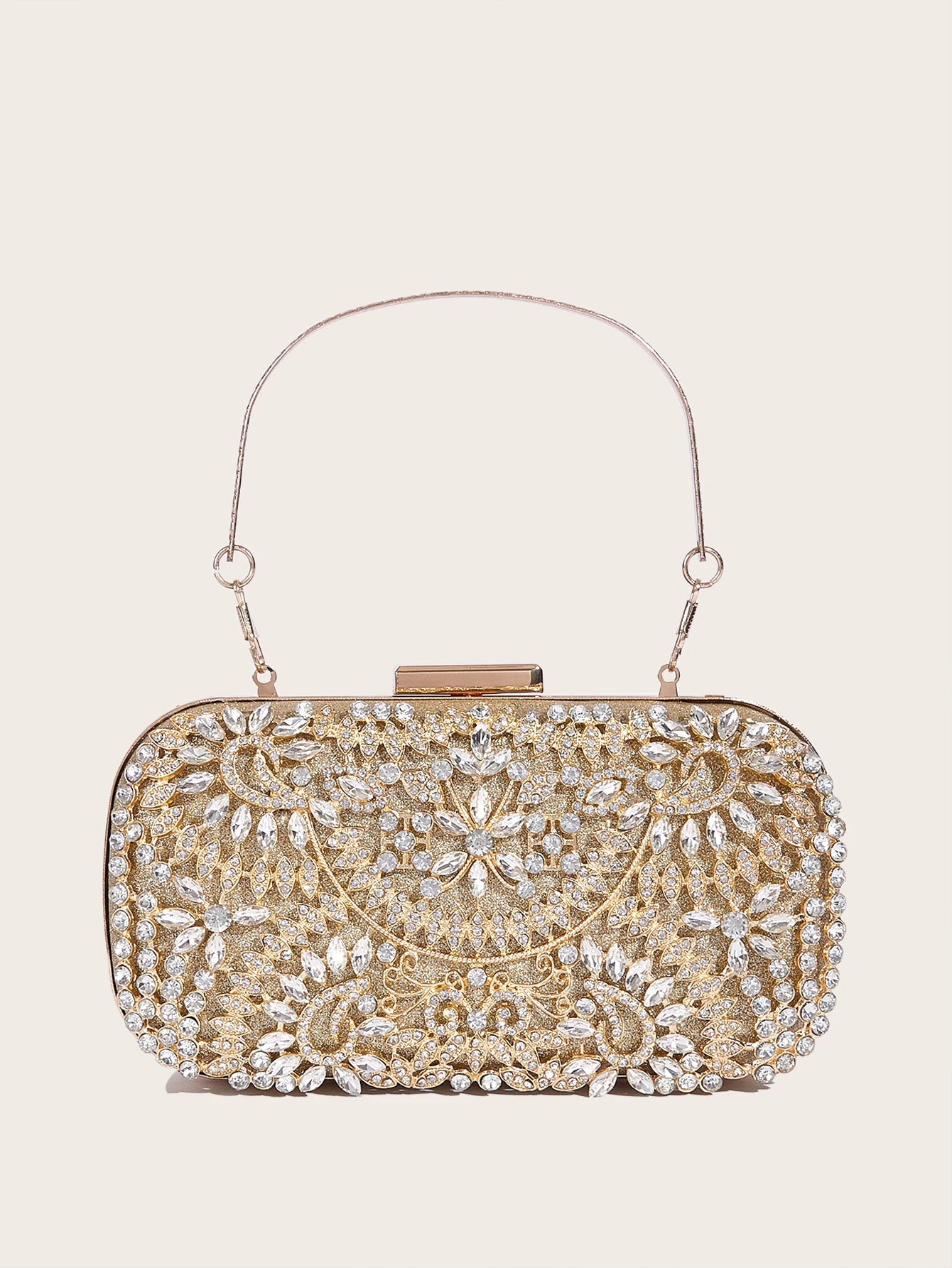 Embellished clutch main image 1