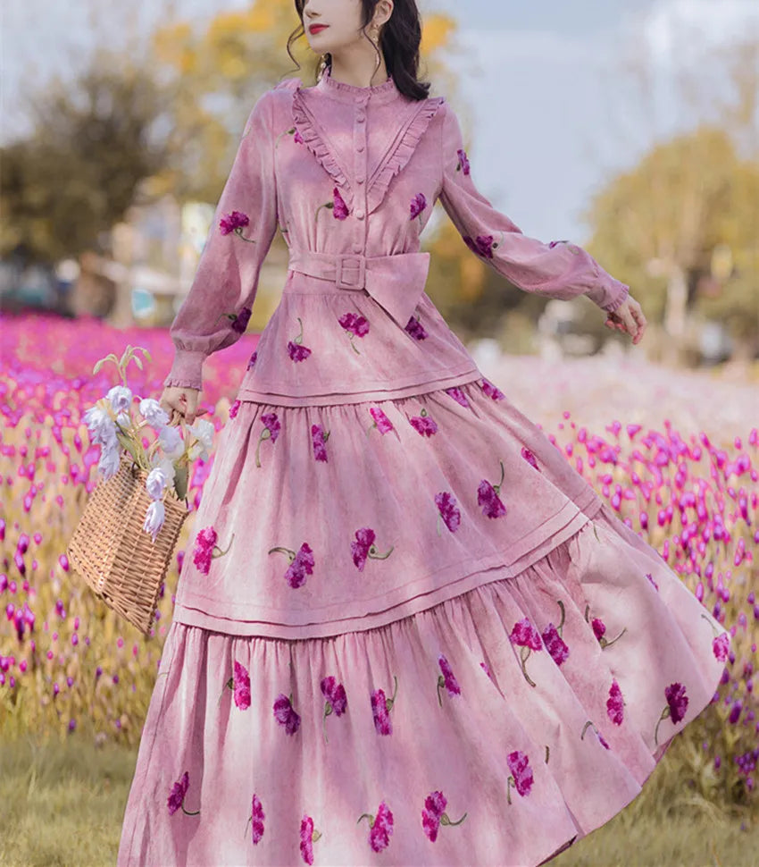 Long Pink Dress main image 1