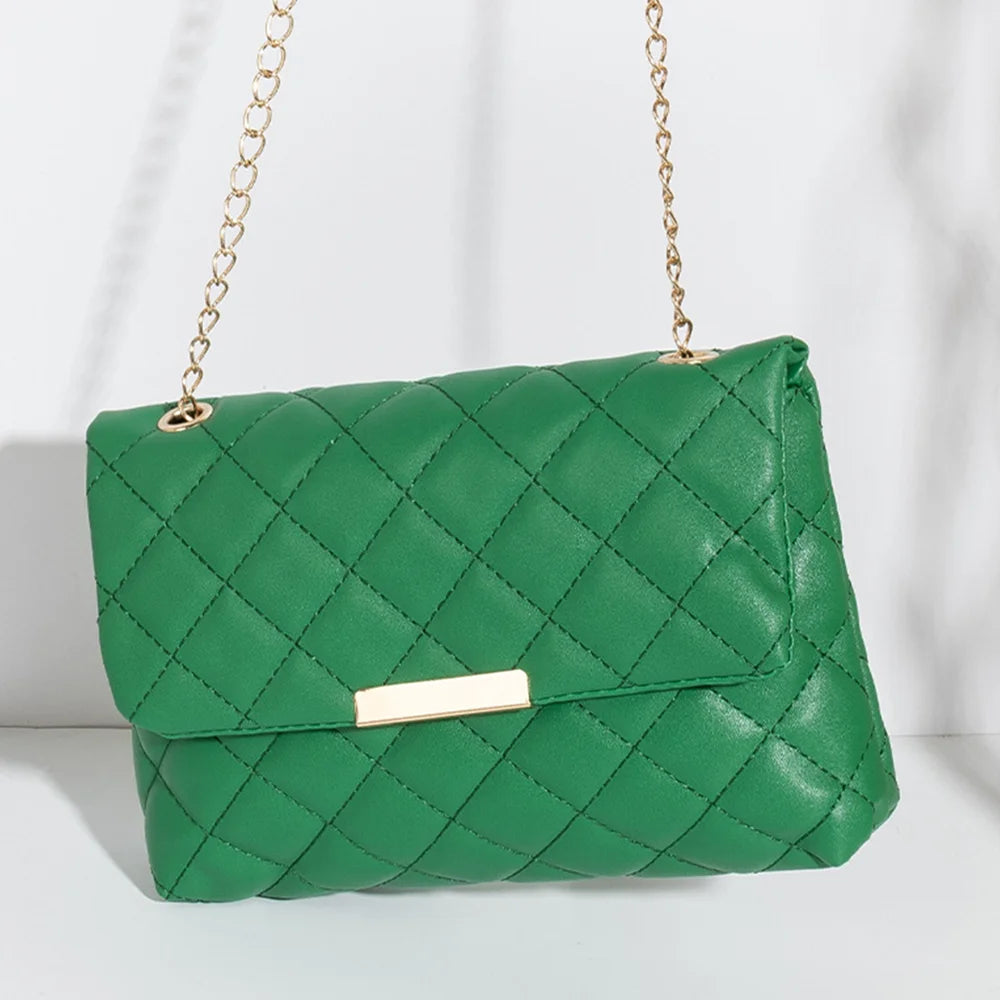 Nauru Custom Personalised Shoulder Handbag - Cross Style Green Style
