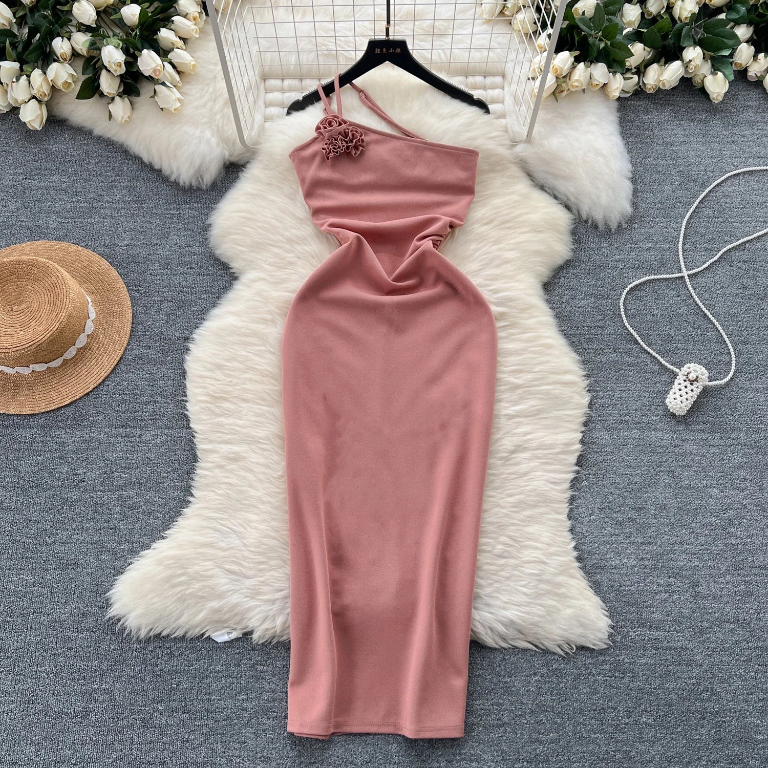 black corset prom dresses Hellymoon Women Dress with Slit Spaghetti Straps A Party Dresses & Cocktail Finish:Gold&Black Flowy Wedding Dress